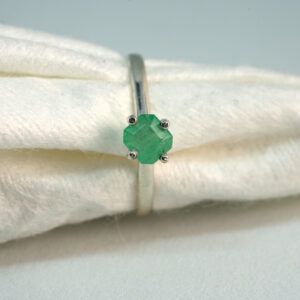 Anillo Halo Verde